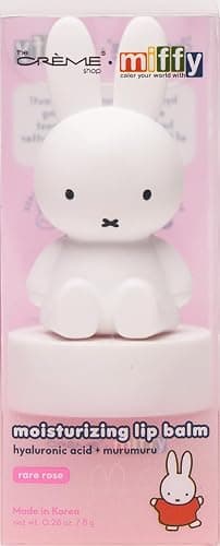The Crème Shop Miffy Tinted Lip Balm with HA and Murumuru- Rare Rose thumbnail 2