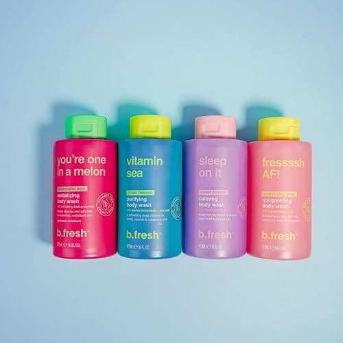 b.fresh Ocean Fresh Body Wash | Vitamin Sea - Nourishing Body Cleanser w/Sea Salt, Cruelty Free, Paraben Free, 16 Fl Oz thumbnail 6