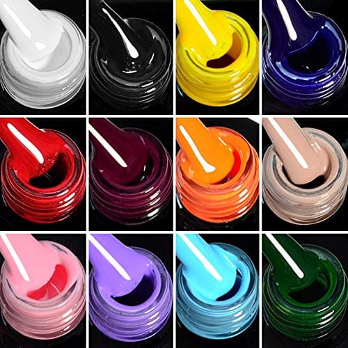 VENALISA 15ml Gel Nail Polish, Pure White Color Soak Off UV LED Nail Gel Polish Nail Art Starter Manicure Salon DIY at Home, 0.53 OZ thumbnail 8