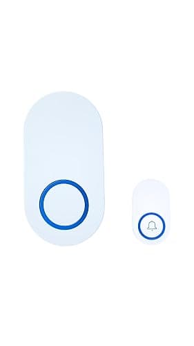Classroom Doorbell Together with Button Holder for Classroom Management, AC Doorbell with Teacher Lanyard Pouch ID Holder, Classroom Teacher Must Haves, Doorbell for Teachers (White Rainbow) thumbnail 5