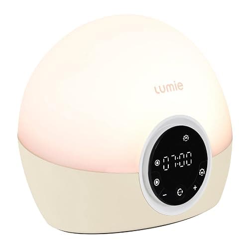Lumie Bodyclock Spark 100 - Wake-up Light Alarm Clock with Sleep Sunset, white/off-white thumbnail 9