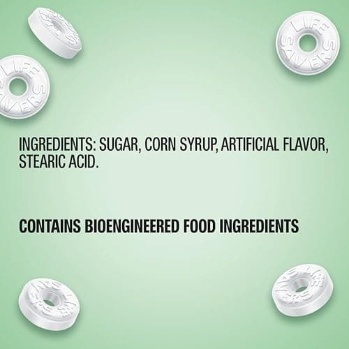 LIFE SAVERS Wint O Green Breath Mints Hard Candy Bulk Bag, 44.93 oz | Bulk, Party Size thumbnail 3