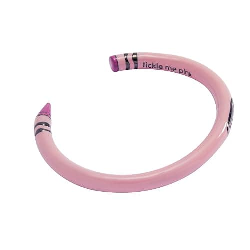 Crayola Crayon Cuff - Tickle Me Pink Hand Cuff Bracelet thumbnail 4