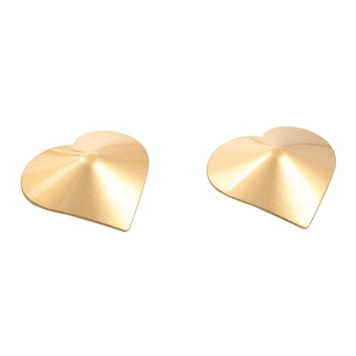 Nawwgy Women's Metal Nipple Covers Reusable Self Adhesive Silicone Pasties Raves Breast Petals Sticky Bras Nipple Stickers thumbnail 3