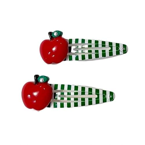 Apple hair clips thumbnail 3