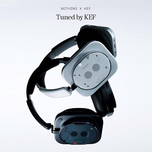 Nothing Headphone (1) Hybrid Active Noise Cancelling Headphones, Wireless Over-Ear Headphones with 6 Mics, 80Hrs Playtime, Hi-Res Audio, KEF-Tuned, Spatial Sound, Comfort Fit & Fast Charging White thumbnail 6