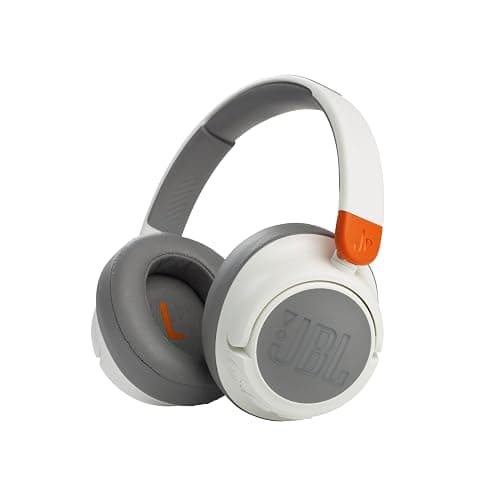 JBL JR 460NC - Wireless Over-Ear Noise Cancelling Kids Headphones - White - Image 1