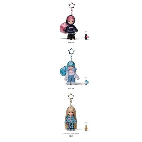 1st Single Album NOT CUTE ANYMORE Little Mimi ver. / Random ILLIT Little Mimi Doll Key Ring Chain + Mini R + Photocard + Gift thumbnail 5