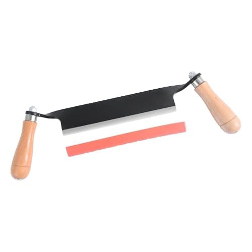 8 Inch Draw Knife for Woodworking - Multi-Purpose Debarking Tool, Spoke Shave & Wood Shaving Tool, Durable & Efficient for Carving, Shaping, Log Stripping (Straight 8 in) thumbnail 8