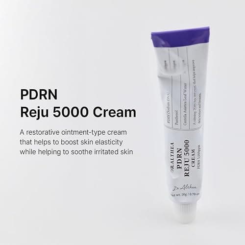 Dr.Althea PDRN Reju 5000 Cream | Biome PDRN Cream for Irritated, Sensitive Skin | Soothing Face Moisturizer with Panthenol and Centella | Korean Vegan Skin Care for All Skin Types, 0.7 Fl Oz thumbnail 2