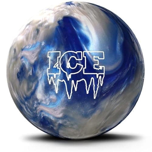 Storm Ice Ocean Blue White Bowling Ball 13 pounds - Image 1