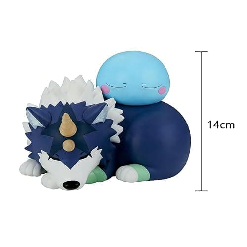 YLQANONG Rimuru Figures Shuna/Yura/Ranga/Diaburo/Veldla Tempest Anime Figure Statues PVC Rimuru Anime Figurine for Fans 5.5IN thumbnail 2