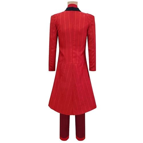 SHIKI Anime Hazbim Hotel Charlie Morningstar Cosplay Costume Charlotte Alastor Red Jacke Uniform Suit Halloween Outfit thumbnail 4