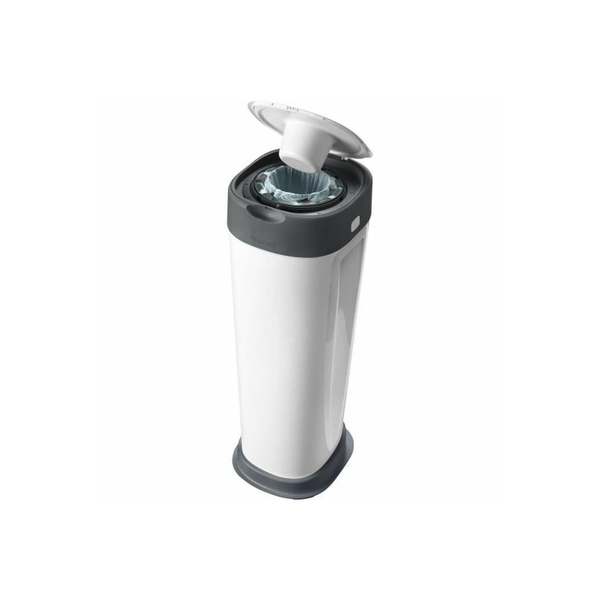 Tommee Tippee Twist and Click nappy bin, size XL, for up to 60 diapers, more environmentally friendly system - Image 1