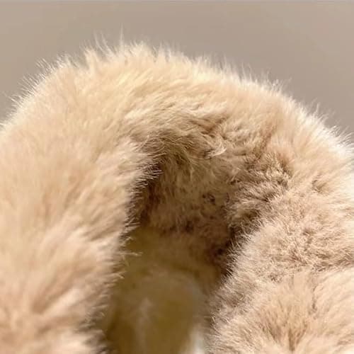 GBGRHM Women's Faux Fur Snow Boots – 2-Inch Platform Winter Shoes with Plush Lining | Y2K Aesthetic, Warm & Cozy for Cold Weather thumbnail 6