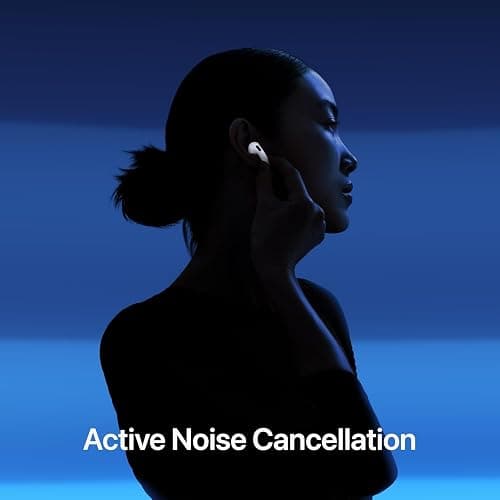 Apple AirPods 4 Wireless Earbuds, Bluetooth Headphones, with Active Noise Cancellation (Renewed) thumbnail 4