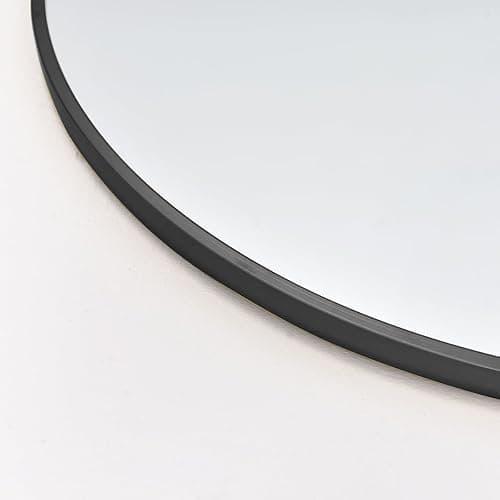 NEARBYSD 58"x18" Arched Full Length Mirror, Floor Mirror with Stand, Freestanding,Wall Mounted Hanging or Leaning Arched-Top Full Body Mirror for Bedroom, Dressing Room -Black thumbnail 6
