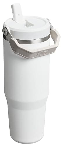 STANLEY IceFlow 2.0 Flip Straw Tumbler with Handle 30 oz | Twist On Lid and Flip Up Straw | Leak Resistant Water Bottle | Insulated Stainless Steel | BPA-Free | Frost thumbnail 4
