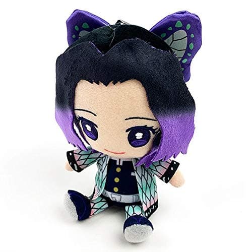 Bandai Demon Slayer Kimetsu no Yaiba Chibi Plush - Kocho Shinobu thumbnail 3