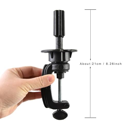 Afro Mannequin Head with 100% Human Hair Curly Hair Hairdresser Hair Styling Manikin Head Cosmetology Doll Head for Display Practice Braiding Styling with Clamp Stand thumbnail 6