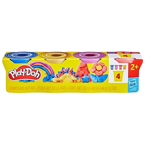 Play-Doh 4-Pack Shimmer Clay thumbnail 3