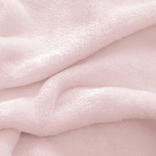 BEDELITE Flannel Sheets Queen Size Pink - Super Soft Fleece Sheets Set Fluffy Extra Plush, 4 Piece(Include Fitted Sheet, Flat Sheet, 2 Pillowcases) thumbnail 6
