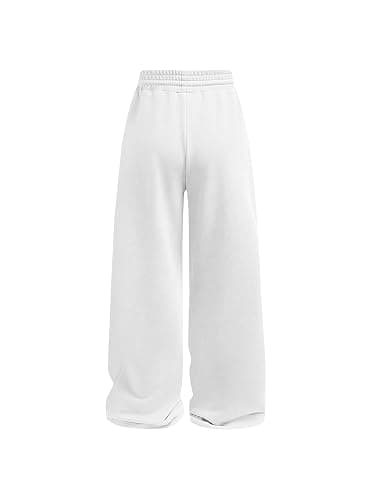 Ecolala Girls Wide Straight Leg Loose Sweatpants Elastic Waist Drawstring Jogger Pants thumbnail 2