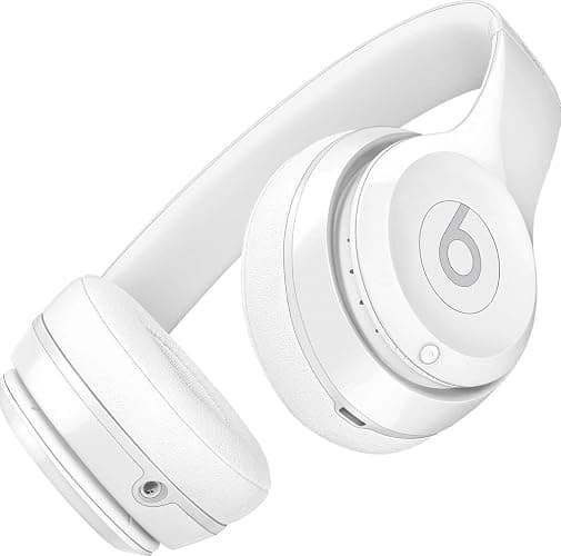 Beats Solo3 Wireless On-Ear Headphones Gloss White - Beats by Dr Dre (Renewed) thumbnail 2