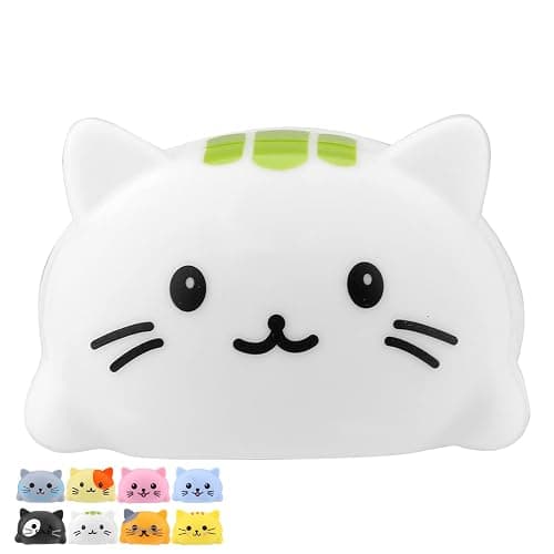 POENVFPO Musical Scale Touch Sensitive Music Piano Learning Toy Fun Cats Dogs Set for Kids Adults, Silicone Kittens Puppies Toy Gift for Friends, Colorful Set of 8 (Cat) thumbnail 5