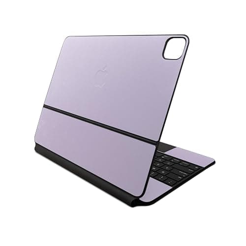 Skin Compatible with Apple Magic Keyboard for iPad Air 13-inch (M2) 2024 - Solid Lilac - Premium 3M Vinyl Protective Wrap Decal Cover - Easy to Apply | Crafted in The USA by MightySkins - Image 1