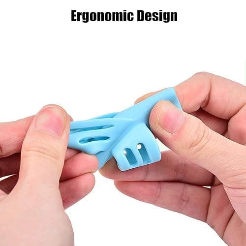 JuneLsy Pencils Grips Pencils Grips for Kids Handwriting Posture Correction Training Writing AIDS for 2-4 Year Kids toddler Preschoolers Students Children Special Needs (6PCS) thumbnail 5
