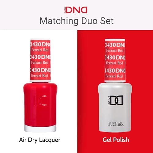 DND Gel Polish Set, Beige Nude Collection, UV/LED GelPolish and Air Dry Nail Lacquer, Matching Chip-Free Polish Duo, 0.5 Fl Oz Each thumbnail 5