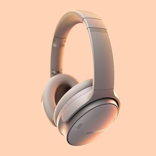 Bose QuietComfort Headphones - Wireless Bluetooth Headphones, Active Over Ear Noise Cancelling and Mic, USB-C Charging, Deep Bass, Up to 24 Hours of Playtime, Sandstone thumbnail 2