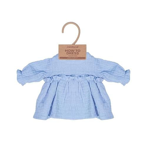 Miniland - Clothes for 32 cm Doll, Clothing Accessory for Dolls, Mid-Season Dress thumbnail 3