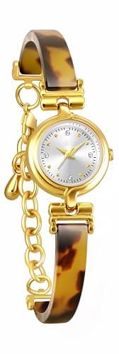 BESTKANG Vintage Amber Color Women's Bracelet Chain Watch - Stylish Retro Watch for Women - Image 1
