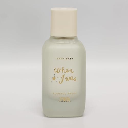 Zara Baby When I Was Alcohol-Free Perfumed Water for Baby Gentle and Calming Cologne with Aquatic Pear Powdery Florals & Soft Musks Eau de Toilette EDT 100ml (3.4 fl. oz) thumbnail 2
