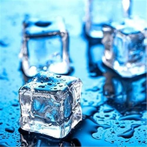 DomeStar Fake Ice Cubes, 20 PCS 0.8" Plastic Ice Cubes for Photography Accessories Props Wedding Centerpiece Home Decoration thumbnail 2