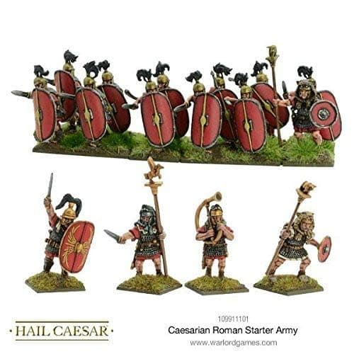 Warlord Games WL109911101 Caesarian Roman Starter Army, 96 Plastic Figures, 2 Official Calls, 1 Scorpio, 28 mm Scale thumbnail 4