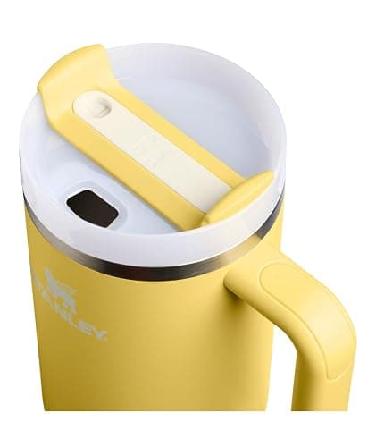 STANLEY Quencher H2.0 Tumbler with Handle and Straw 40 oz | Flowstate 3-Position Lid | Cup Holder Compatible for Travel | Insulated Stainless Steel Cup | BPA-Free | Daffodil thumbnail 3