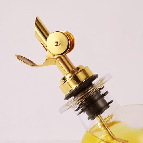 Molimoli Glass Olive Oil Cruet Set - 350ml Bottles With Weighted Pourers, Set of 4 thumbnail 7