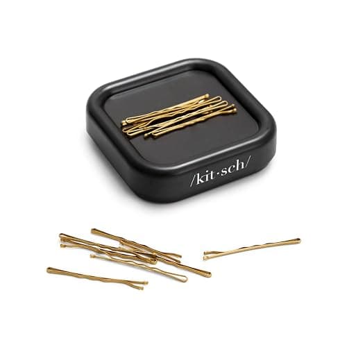 Kitsch Magnetic Bobby Pin Holder - Cute Stuff, Strong Magnetic Pin Holder for Desk & Vanity, Securely Holds Metal Hair Clips, Bobby Pins & Paper Clip | Ideal Gifts for Women - Black, 1 Pc thumbnail 7