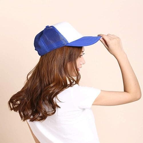 EIKOU Gravity Falls Mabel's Pink Dipper Hat - Aqua Blue Pine Embroidered - Comes with The Necklace thumbnail 7