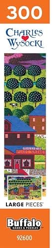 Buffalo Games – Plum Valley - Charles Wysocki - 300 Oversized Piece Jigsaw Puzzle ​ Larger Shapes - Great for Adults, Seniors, Family, Kids, Easy to Grip thumbnail 6