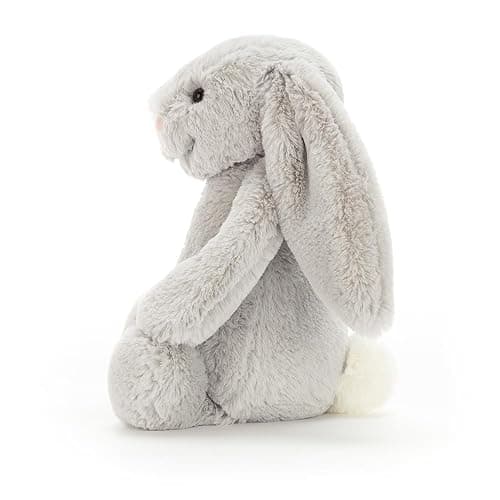 Jellycat BAS3BS - Grey Rabbit Teddy. thumbnail 2