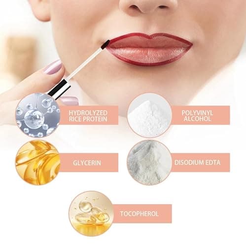 HYDRÈNE Lip Stain Peel Off & Lip Liner – Mauve Nude Long Lasting Waterproof Velvet Matte Lip Stain, Smudge-Proof Transfer-Resistant Lip Glaze, 02 MUAH-ve 3.5ml (Mauve Nude) thumbnail 6
