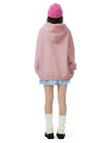 Aelfric Eden Womens Oversized Hoodies Star Graphic Fleece Hooded Streetwear Unisex Sweatshirts Pullover with Pocket thumbnail 7