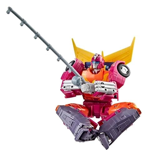 Transformers Studio Series MTMTE Collection Voyager Movie Autobot Hot Rod Action Figure | Transformers Studio Series 6 Inch Action Figure Voyager Class Exclusive - Hot Rod thumbnail 7