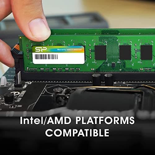 Silicon Power DDR3 16GB (2 x 8GB) 1600MHz (PC3 12800) 240-pin CL11 1.35V / 1.5V Unbuffered UDIMM PC Computer Desktop Memory Module Ram Upgrade thumbnail 5