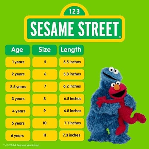 Sesame Street Sneakers for Kids with Led Light Breathable Running Tennis Athletic Shoes for Boy Girl 5-10 Toddler 11 Little Kid thumbnail 2