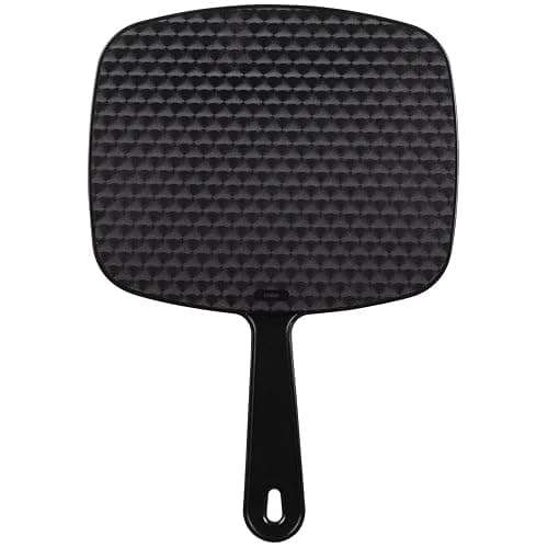 ForPro Professional Collection Premium Hand Mirror with Handle, 6.3" W x 9.6" L, Multi-Purpose Handheld Mirror with Distortion-Free Reflection, Black thumbnail 4